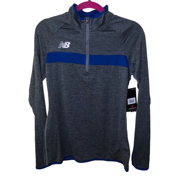 New Balance Tops - New Balance Athletics Half Zip long sleeve top size S
